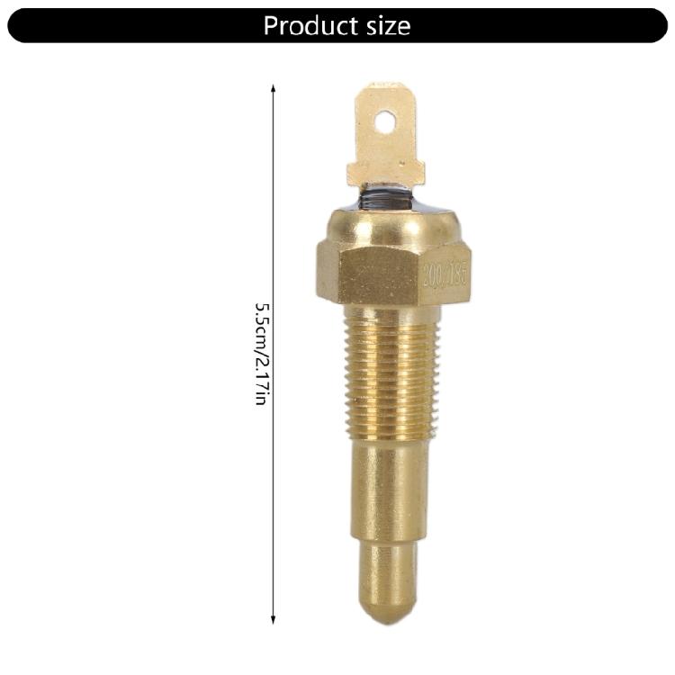 3/8Inch Quick Response Engine Cooling Fan Temperature Sensor for Optimally Driving Conditions Efficient Heat Management