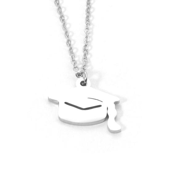 Graduation Cap Necklace Unisex Graduation Cap Charm Necklace Graduation Keepsake Jewelry Gift for Best Friend Graduate