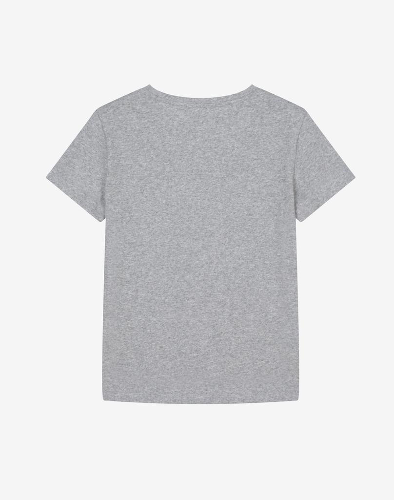 Meleugo Women'S V-Neck Half-Sleeve T-Shirt [Gray]