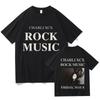 Charli Xcx Rock Music Tshirt Funny Tee Fans Tshirt Casual Cotton Short Sleeve Round Neck Tshirt Y2k Clothing Streetwear Clothes