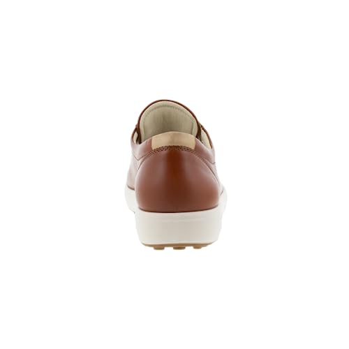 ECCO Women's Soft 7W COGNAC Sneakers/Walking Shoes, Sizes 22.0cm-22.5cm, 3E