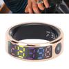 Smart Ring Fitness Tracker with Color Screen Rainproof Sleep Tracking Smart Health Ring with APP Cha
