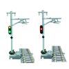 Model Train Signal Light, Compatible with TOMIX Tracks Only, Kitekido Original "Turn On Anywhere Rail" Signal Light (5th and 6th Equations (Blue and Y