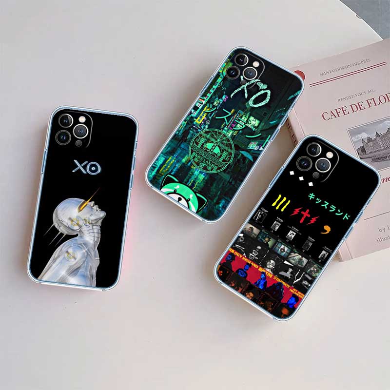 RE60 The Weeknd Transparent Phone Case for Motorola Moto G7 G8 G9 G84 G85 G73 G24 G15 Z2 Play Power Plus