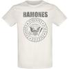 Ramones T-Shirt Herren Metal Rockband Grafik T-Shirt Baumwolle Sommer Streetwear Oberteil unisex Freizeit bequem