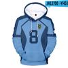 Anime BLUE Hoodies 3D Print Hoodie men/women Long Sleeve Fashion Hooded Men Fashion Kids hoodie Y2K Unisex clothing