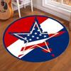 Galaxy Earth Moon Round Carpet Home Decoration Living Room Bedroom Floor Anti-Slip Mat Bathroom Kitchen Absorbent Floor Mat