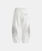 BADBLOOD H.B.B. Royal Lace Rhinestone Lightweight Jogger Pants - White