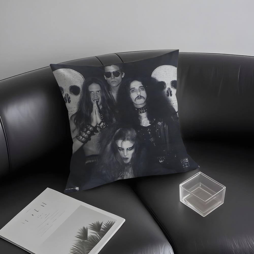P-Pentagram Band Cushion Cover Pillowcase Ultra Soft Skin Friendly Fabric Cloud Like Comfort & Concealed Zipper