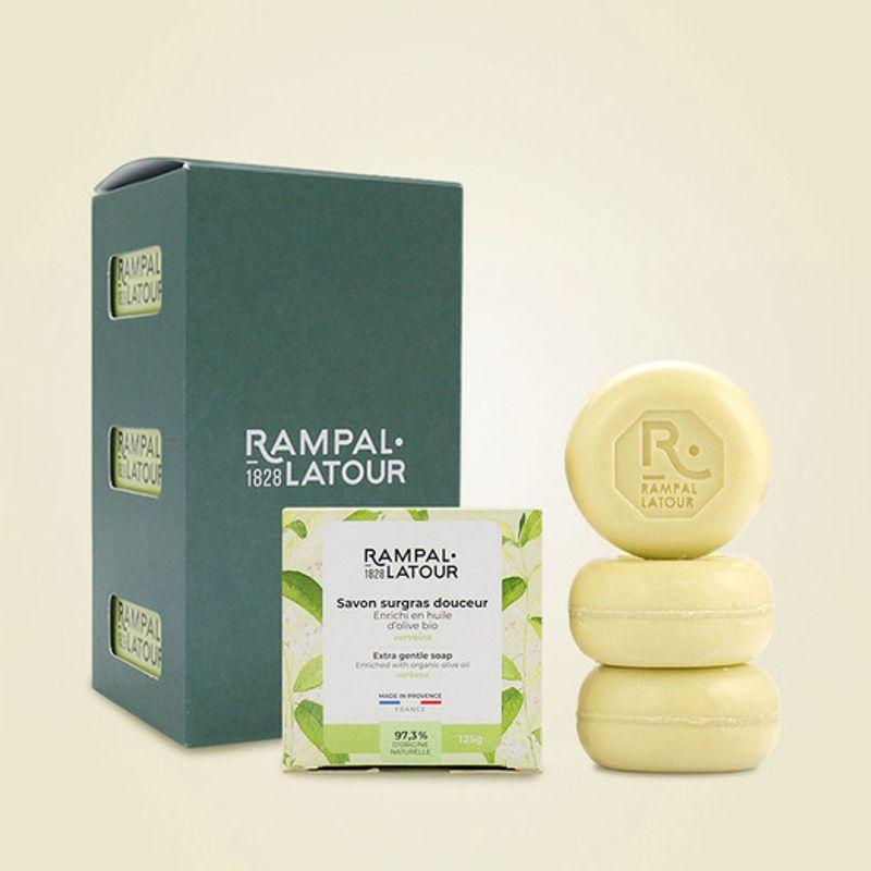 Rampal Latour Sabon Longe Natural Hand Soap 125g Verbena 3-pack Sabon Longe Natural Hand Soap 125g Verbena 3-pack