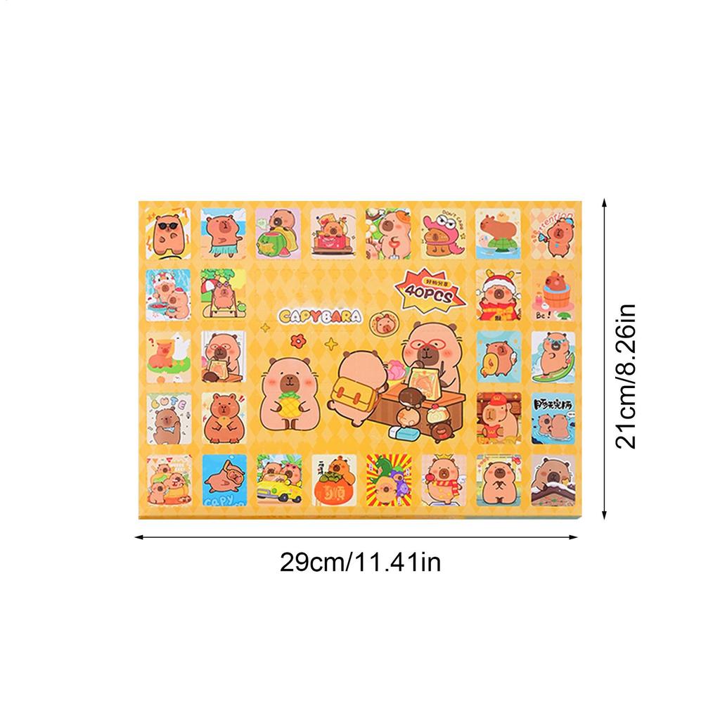 2026 Christmas Advent 24 Days Capybara Ornaments Christmas Countdown Advent Cute Home Decor for Tree Shelf Wreaths Window Door