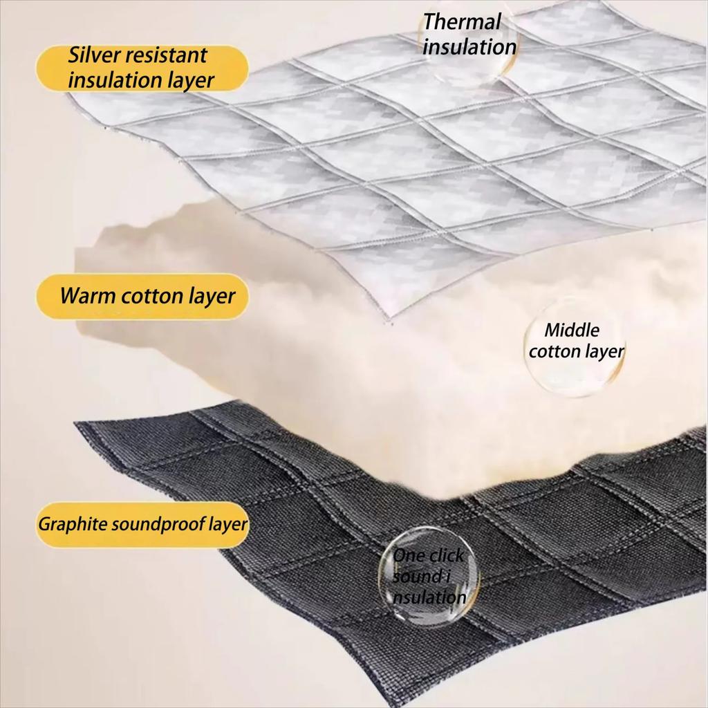 2025 Winter Warm Curtains, Insulated Windproof Sealed Windows, Cold Proof and Insulated, Screen Windows,Shading,Sound Insulation