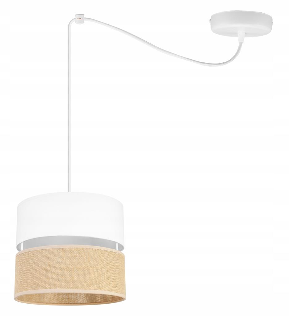 Ceiling Hanging Lamp, Lampshade 20 Cm, White Spider