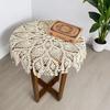 1 Stück Vintage Tischdecke Deckchen Spitze Häkeln Blumen Tischdecke Abdeckung Matte Durchbrochene Spitze Bankett Hochzeit Dekoration