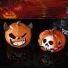 Halloween Pumpkin Skull Decoration Ornament Resin Funny Pumpkin Head Small Decoration Micro Landscape Shooting Props