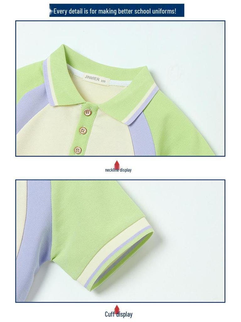 Conjunto de Uniforme Escolar de Três Peças: Roupa Esportiva de Outono/Primavera e Estilo Baseball para Crianças Pequenas, Médias e Grandes