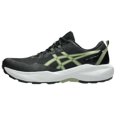 Gel-Venture 11 Bequeme Langlebige Trailrunning-Schuhe Herren Sneaker Schwarz Grün 1011C160-004