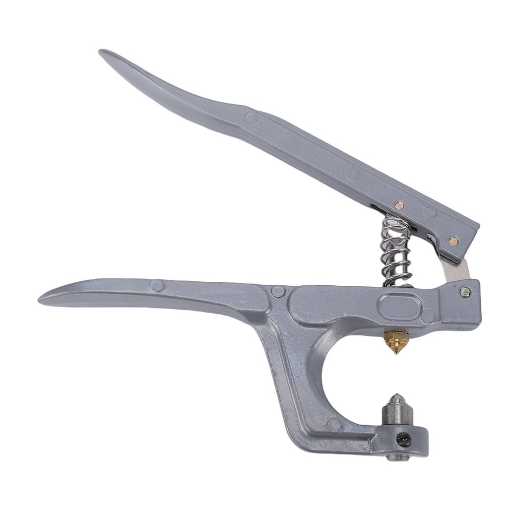 Badminton Racket Trumpet Plier Portable Grommet Eyelet Plier Clamp Tool with Screwdriver for Installation Grommets