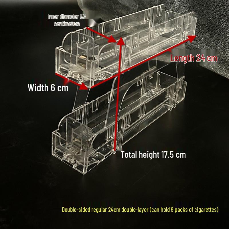 Automatic Pop-Up Cigarette Ejector Display Rack for Supermarket and Specialty Stores