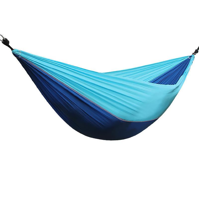 Outdoor Lightweight Parachute Fabric Double Hammock for Travel and Leisure