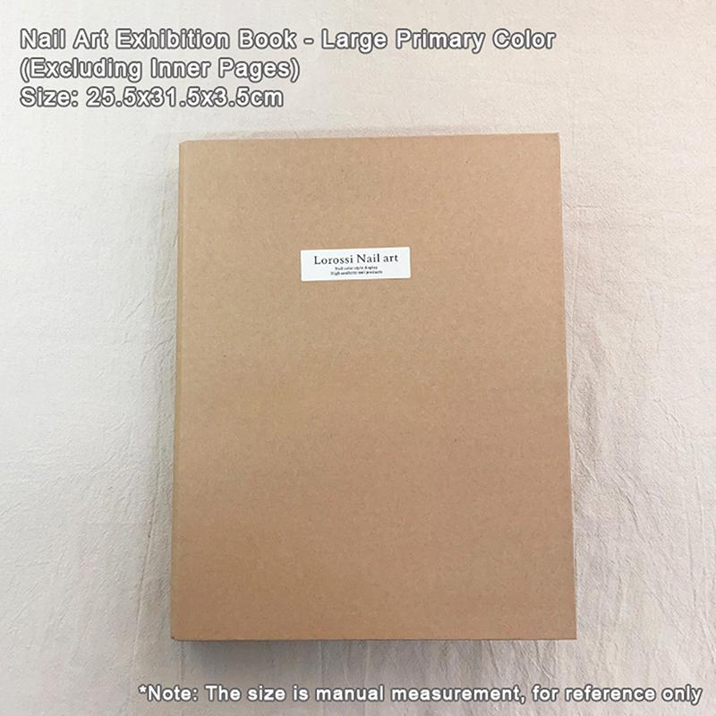 

Книга для хранения деталей нейл-арта, большая вместимость, выставочный фотоальбом, доска для хранения карточек, простой альбом для хранения, своими руками Yellow L