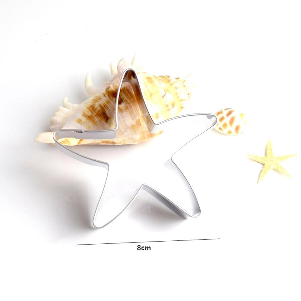 Fondant Dough DIY Kitchen Under the Sea Baking Tools Ocean Creatures Cookie Cutter Biscuit Mold