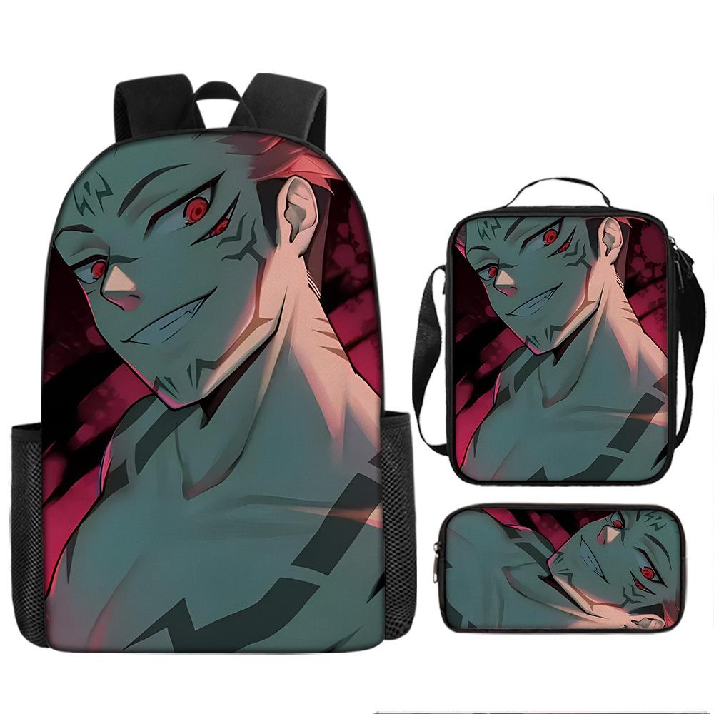 Spell Return to War Backpack Campus Primary and Secondary School Student School Bag Knotweed Yoren Fuhehui Wujo Animation Backpack