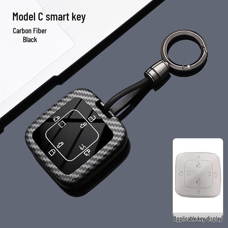 ZEEKR Key Case for 9X/007GT/001 FR/7X/MIX/009/8X Models - Car Bag Buckle Shell