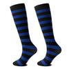 Elastic Stripes Thigh Socks For Women Breathable Long Stripes Socks Practical Overknee Stockings Casual Outfit Essential