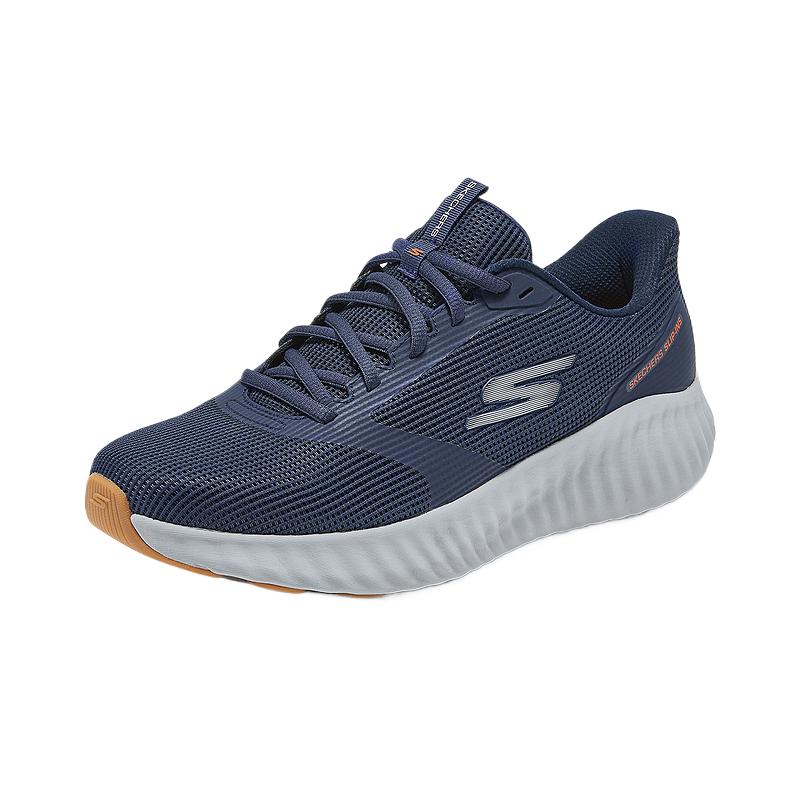 Skechers Comfortable Versatile Low-Top Running Shoes Men Sneakers Blue 220381WW-NVY