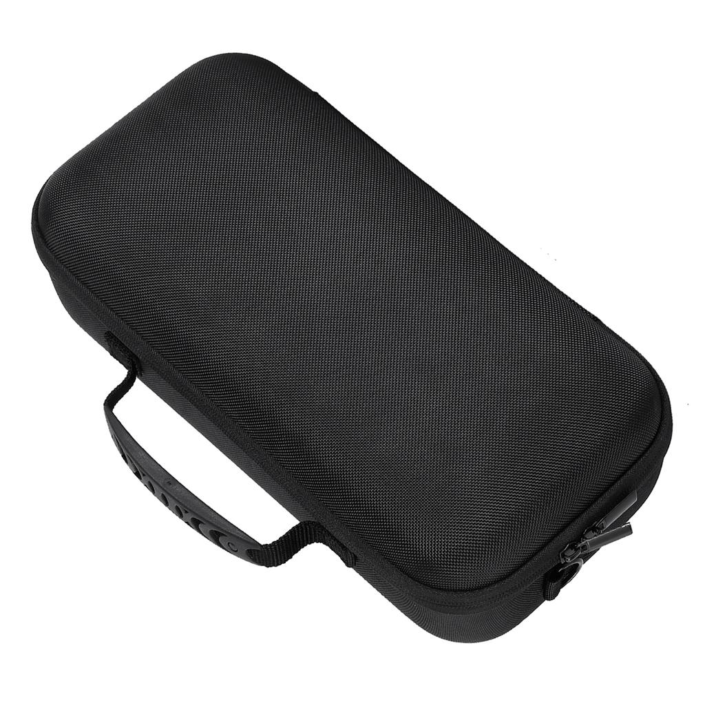 MultiFunctional Carrying Case for Loudspeaker Bag Holder, EVA Travel Case With Cable and Charger Compartments Strap
