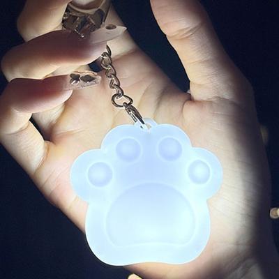 Brelok Zawieszka Kocia Łapka Chmurka Serce Design Światło do Torebki Ultracienkie Światło z Czujnikiem Dotykowym Akumulatorowa Lampa LED