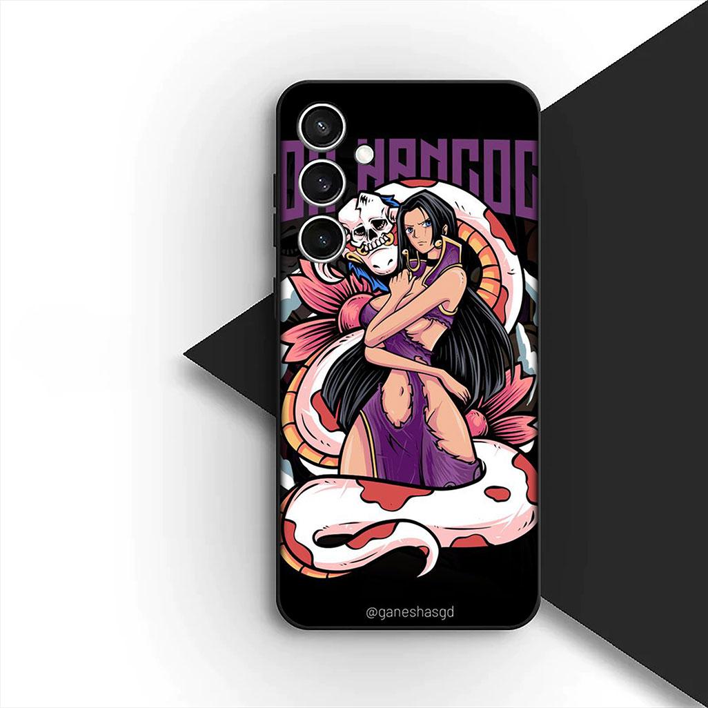 

Protective Cover for Apple iPhone 12 13 Pro XS Max Mini ProMax X XR Air 13Pro Casing Phone Case One Luffy Pieces Boa Hancock iPhone 11 Pro