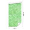 Mint and green glitter wallpaper for living room and bedroom 50x1000