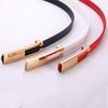 Thin Small Fine Belt Waist Decor Accessories Women Belts Leather Waistband Waist Belt Waist Band