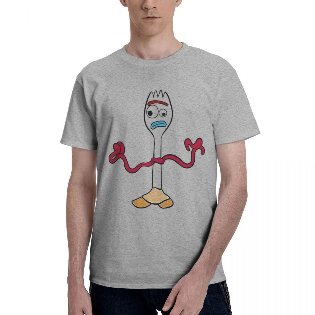 Toye Storey 4 Forky 100 Cotton Casual Breathable Confortable Cute Funny TShirt For Men Mens Wear