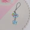 Cute Star Pendant Phone Chain Y2K Style Dainty Cloud Star Bead Phone Lanyard Keychain for Girls Women Backpack Ornament
