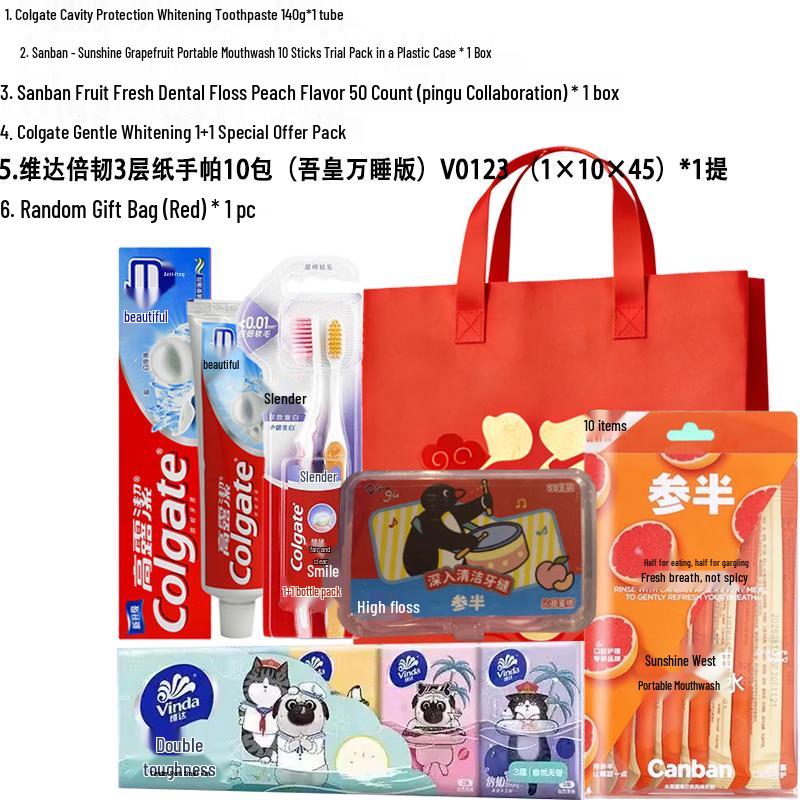 Colgate Optic White Grapefruit Oral Care Gift Set