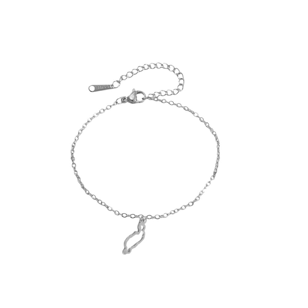 Stainless Steel Canary Islands Bracelet La Palma Ei Hierro La Gomera Tenerife Gran Canaria Fuerteventura Lanzarote Bracelet