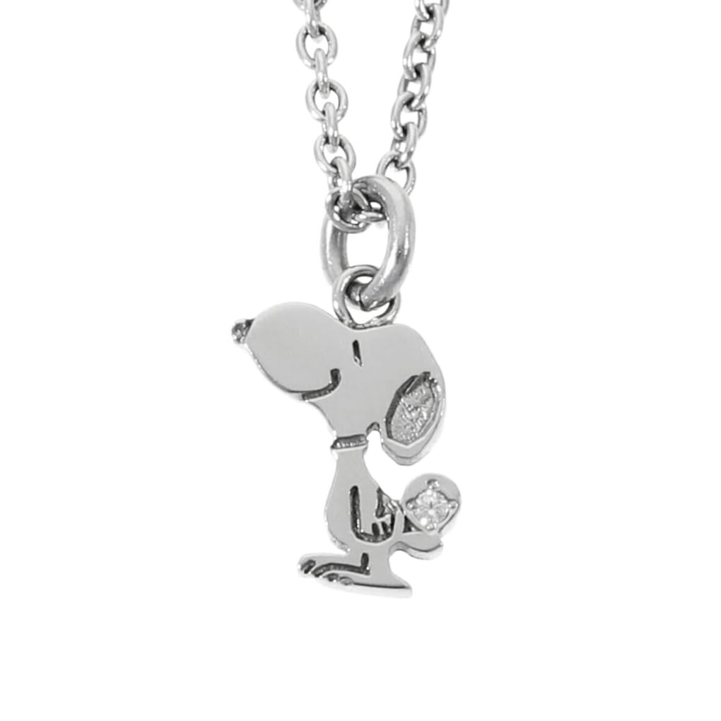 

Колаборація Phiten Snoopy Підвіска-пластина з нержавіючої сталі з цирконієм Офіційний phiten PEANUTS SNOOPY [Shinjuku Ginnokura] Жіноча