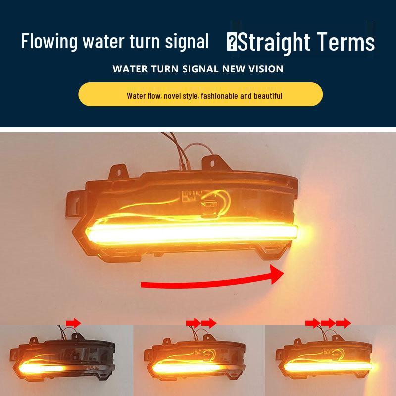 Land Rover Discovery Sport/Evoque Rearview Mirror Dynamic Blue DRL Sequential Turn Signal