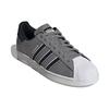 adidas Superstar Grey Black Men Sneakers Grey-Three Core-Black Cloud-White IF7981