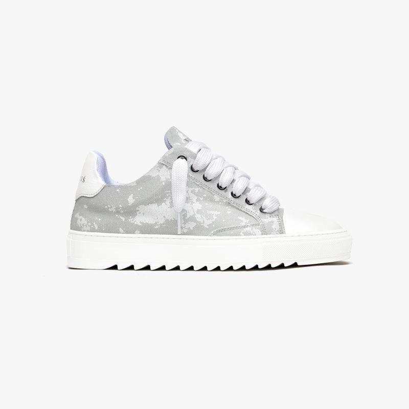 Scarpe da Uomo Tendenza Moda Scarpe in Tela Strappata Scarpe Sportive Casual Board Shoes