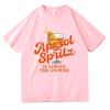 Aperol Spritz Is Always The Answer Tshirt 2025 Funny Men/Women Clothing Harajuku Tshirt Unisex Vintage Cotton Tops Streetwear