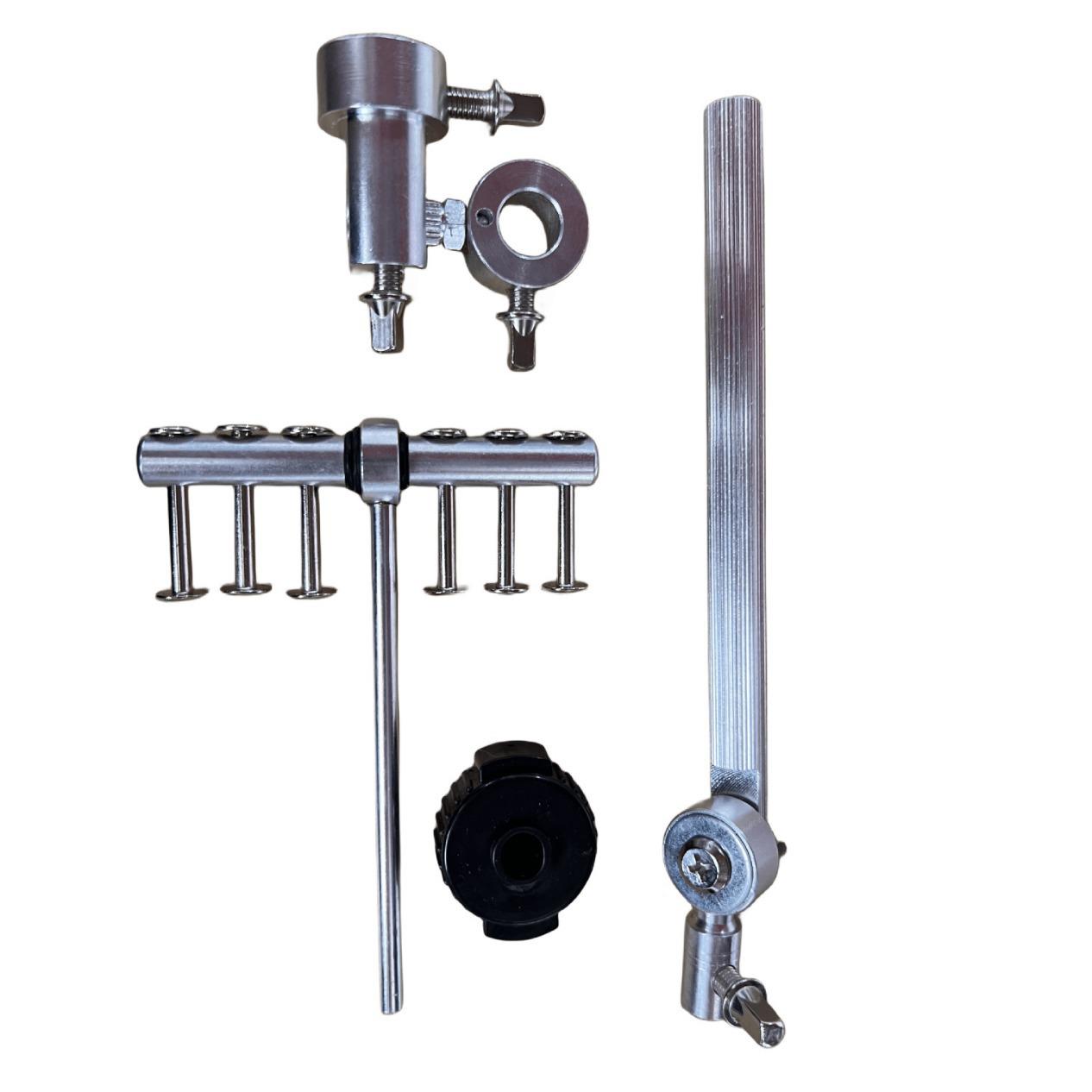 

Jazz Drum Kit with Hissing Cymbal Sustain Device Includes Box