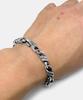 Sheen666 Banner Link Silver Bracelet Big