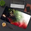 1Pc Dark Fantasy Warrior Gaming Mouse Pad Keyboard Desk Mat Non-slip Rubber Lock Edge Waterproof Computer Mousepad for Office Home Decor S1261