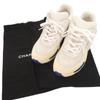 Used AUTHENTIC CHANEL G26582 CC Mark Sneakers White/Multicolore Leather/Suede