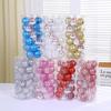 Eco-friendly Christmas Balls DIY Scene Layout Unique Xmas Tree Balls Hanging Decoration Party Supplies