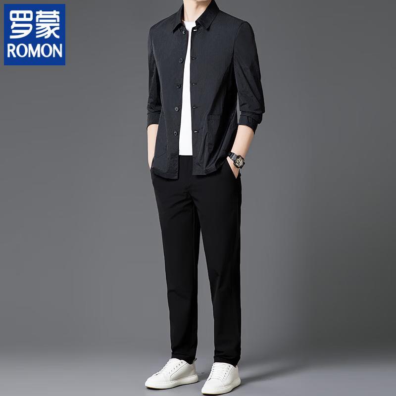 Romon Men s Business Casual Sports Suit 2XL
